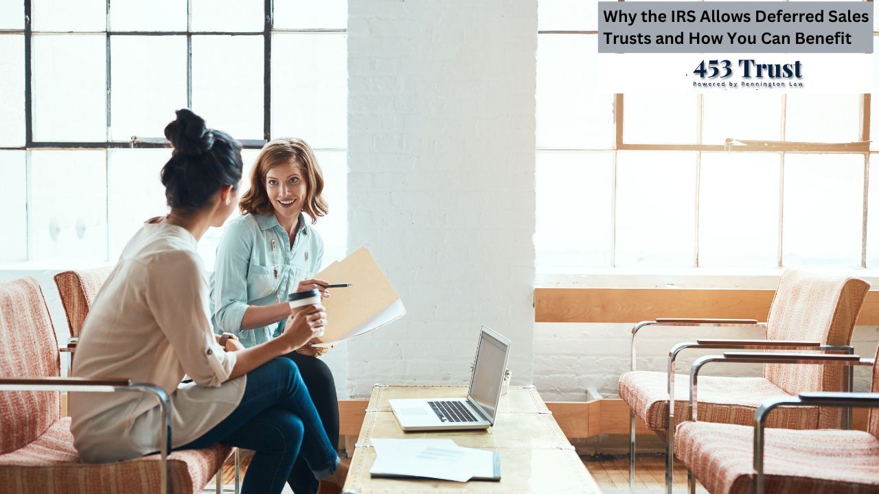 Two businesswomen are having a productive meeting in a modern office, discussing documents and enjoying coffee.